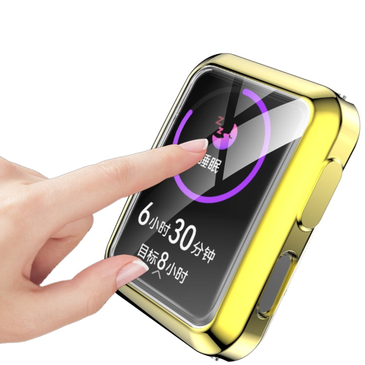 For Huawei Watch D Full Coverage Electroplating TPU Watch Case