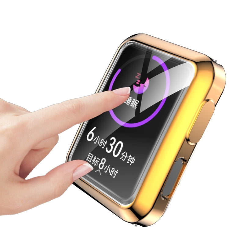 For Huawei Watch D Full Coverage Electroplating TPU Watch Case