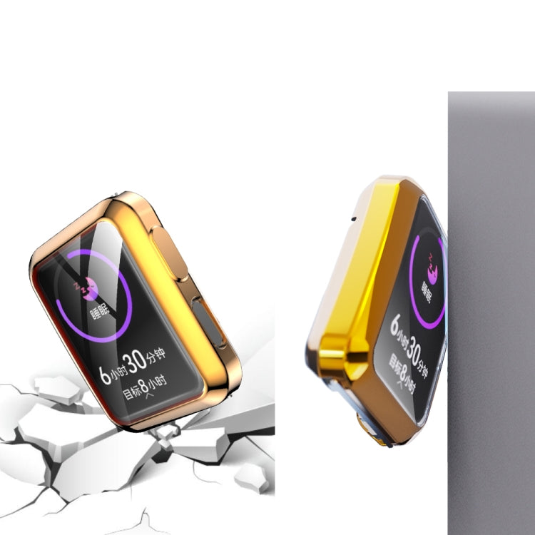 For Huawei Watch D Full Coverage Electroplating TPU Watch Case