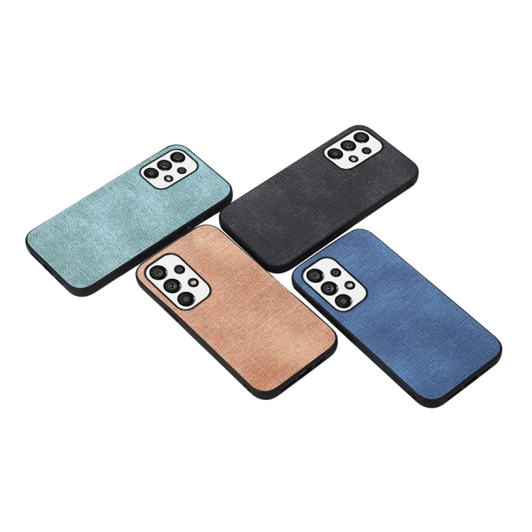 For Samsung Galaxy A13 4G Brugg Texture PU+TPU+PC Shockproof Phone Case