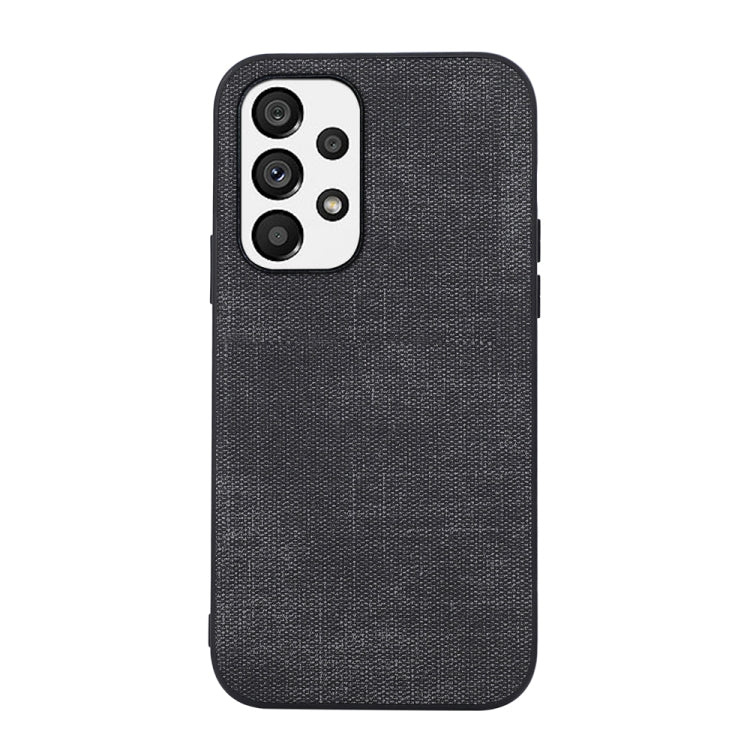For Samsung Galaxy A33 5G Brugg Texture PU+TPU+PC Shockproof Phone Case