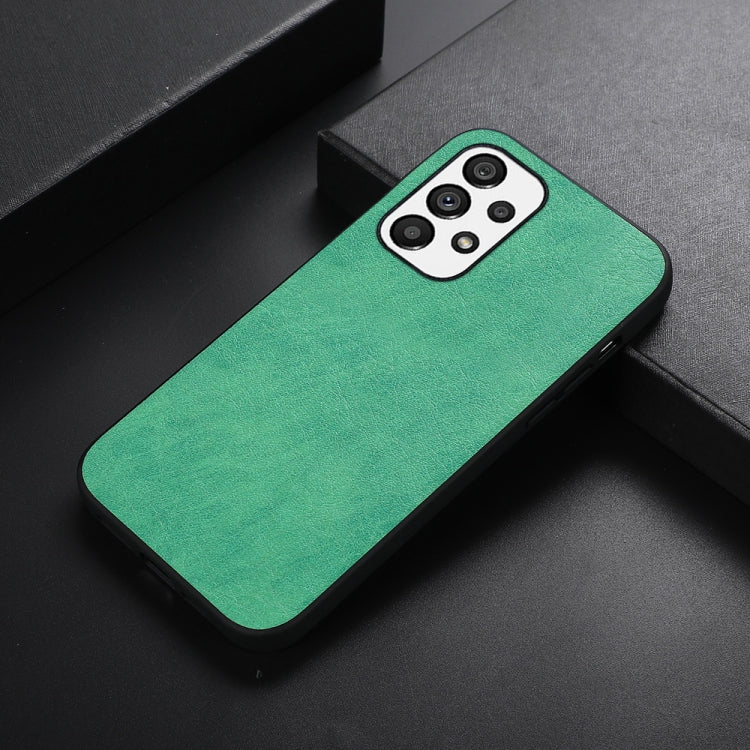 For Samsung Galaxy A53 5G FaletteTexture PU+TPU+PC Shockproof Phone Case