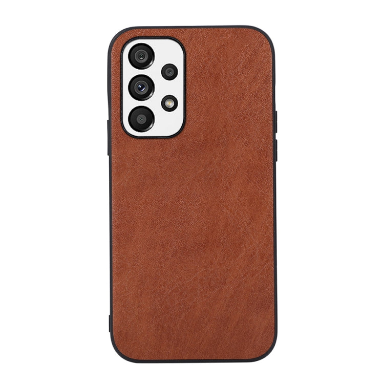 For Samsung Galaxy A73 5G FaletteTexture PU+TPU+PC Shockproof Phone Case