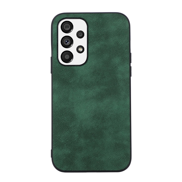 For Samsung Galaxy A33 5G Morocco Texture PU+TPU+PC Shockproof Phone Case