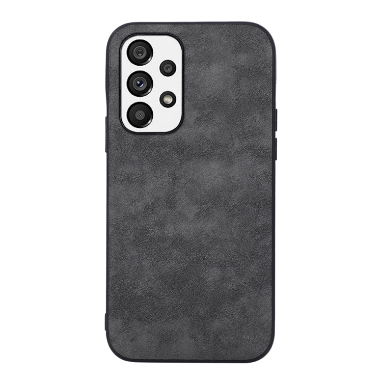 For Samsung Galaxy A73 5G Morocco Texture PU+TPU+PC Shockproof Phone Case