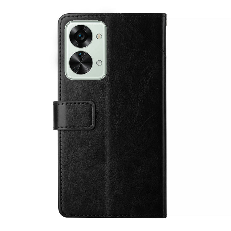 For OnePlus Nord 2T 5G Y Stitching Horizontal Flip Leather Phone Case