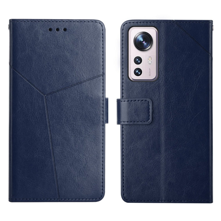 For Xiaomi 12 Lite Y Stitching Horizontal Flip Leather Phone Case