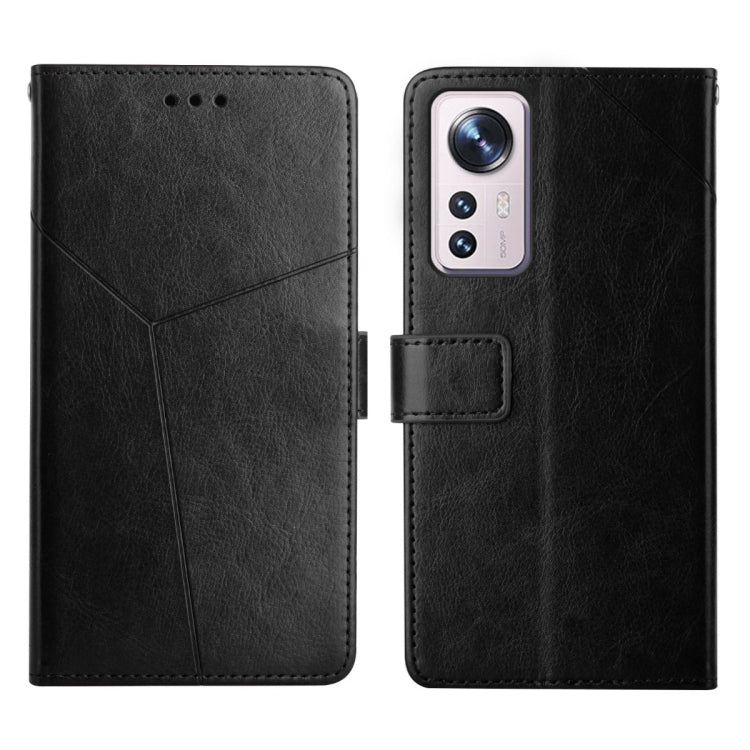 For Xiaomi 12 Lite Y Stitching Horizontal Flip Leather Phone Case