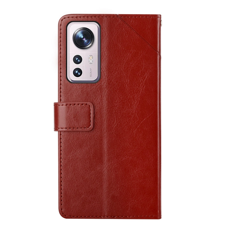 For Xiaomi 12 Lite Y Stitching Horizontal Flip Leather Phone Case