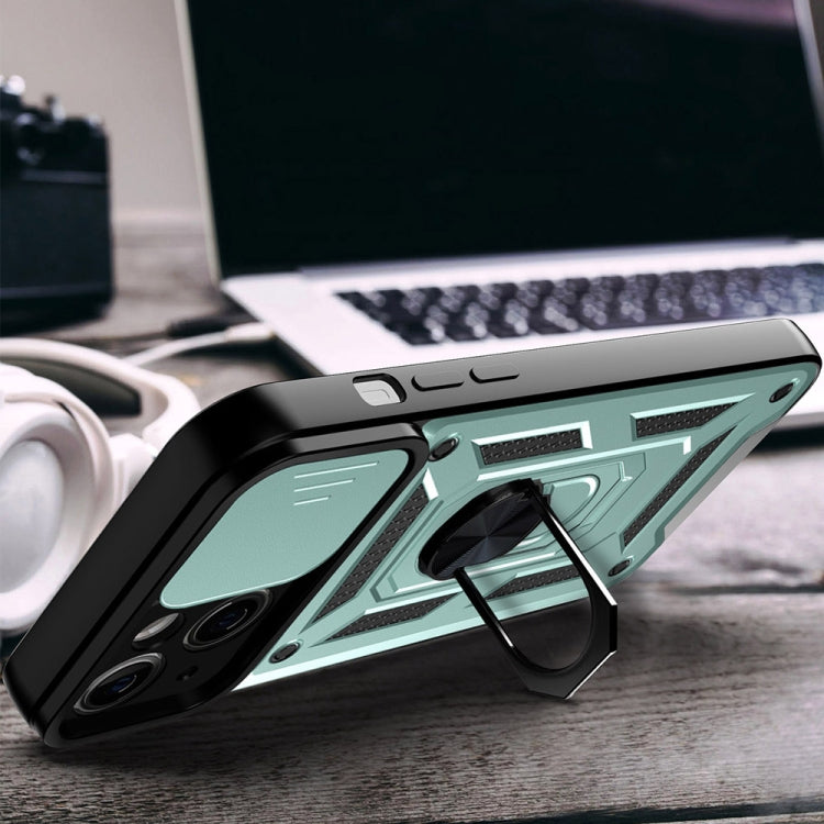 For iPhone 14 Pro Sliding Camera Cover Design TPU+PC Phone Case