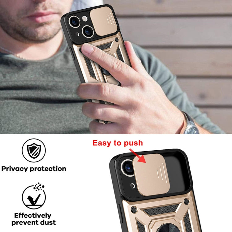 For iPhone 14 Pro Sliding Camera Cover Design TPU+PC Phone Case