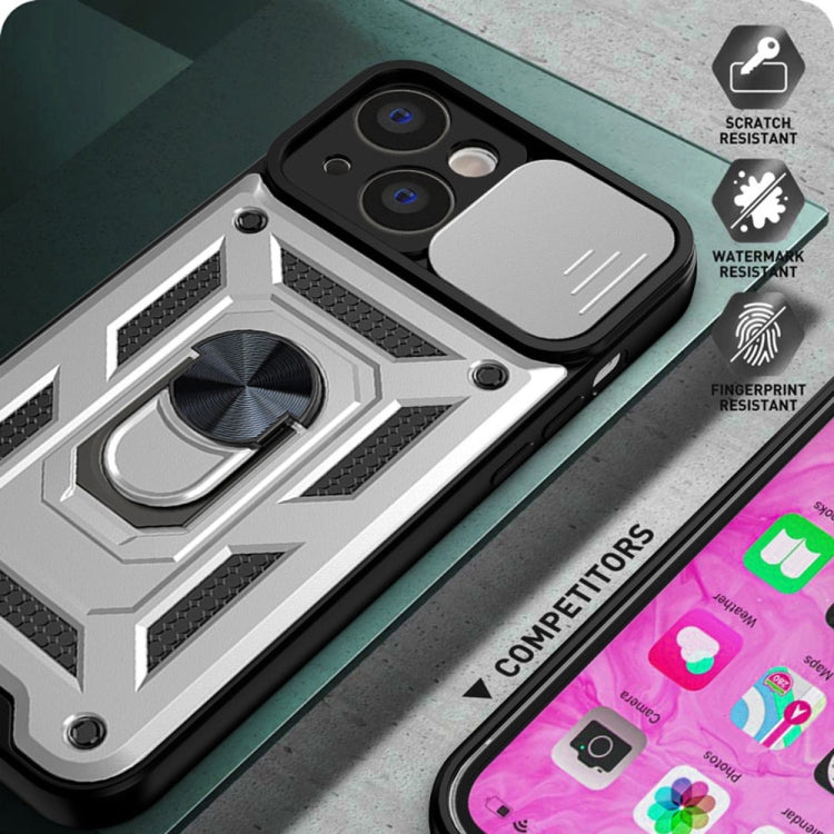 For iPhone 14 Pro Sliding Camera Cover Design TPU+PC Phone Case