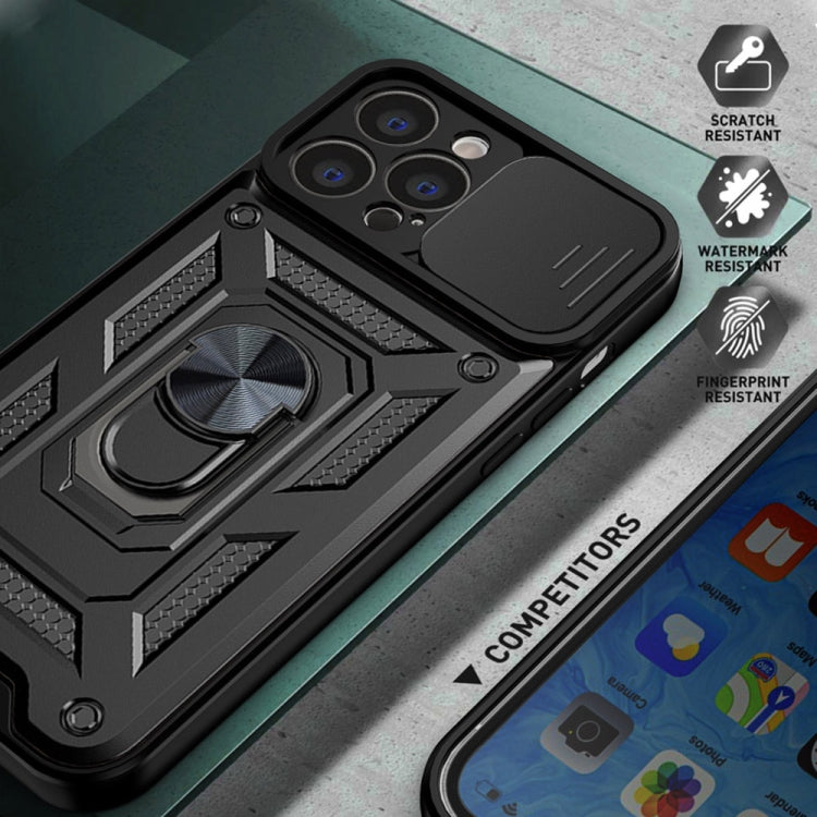 For iPhone 14 Pro Max Sliding Camera Cover Design TPU+PC Phone Case