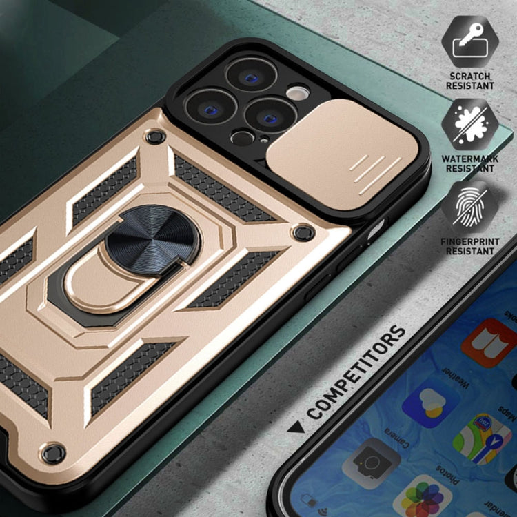 For iPhone 14 Pro Max Sliding Camera Cover Design TPU+PC Phone Case