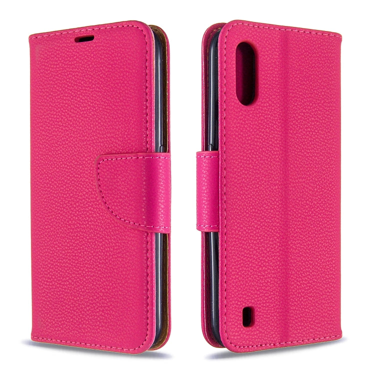 For Xiaomi Redmi K30 Litchi Texture Pure Color Horizontal Flip PU Leather Case with Holder & Card Slots & Wallet & Lanyard