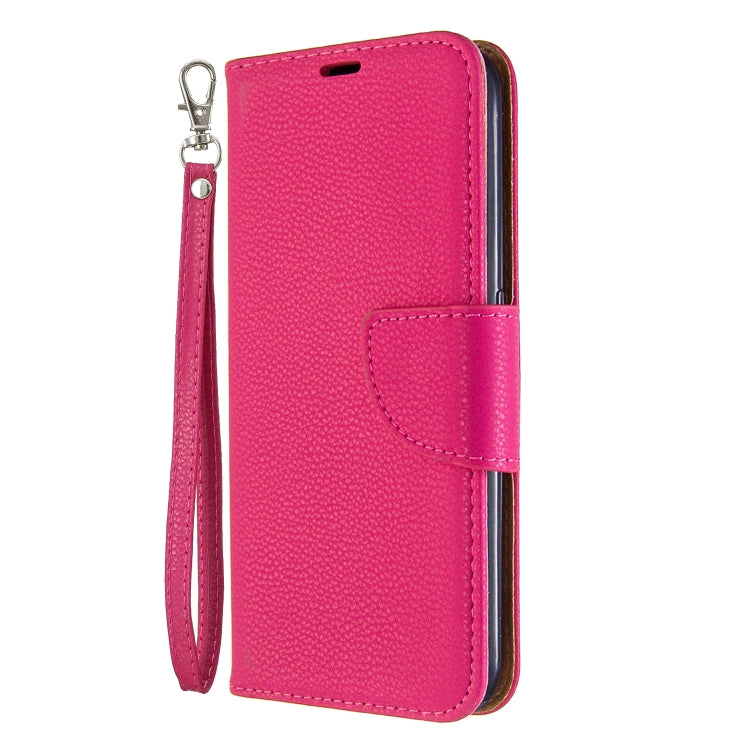 For Xiaomi Redmi K30 Litchi Texture Pure Color Horizontal Flip PU Leather Case with Holder & Card Slots & Wallet & Lanyard