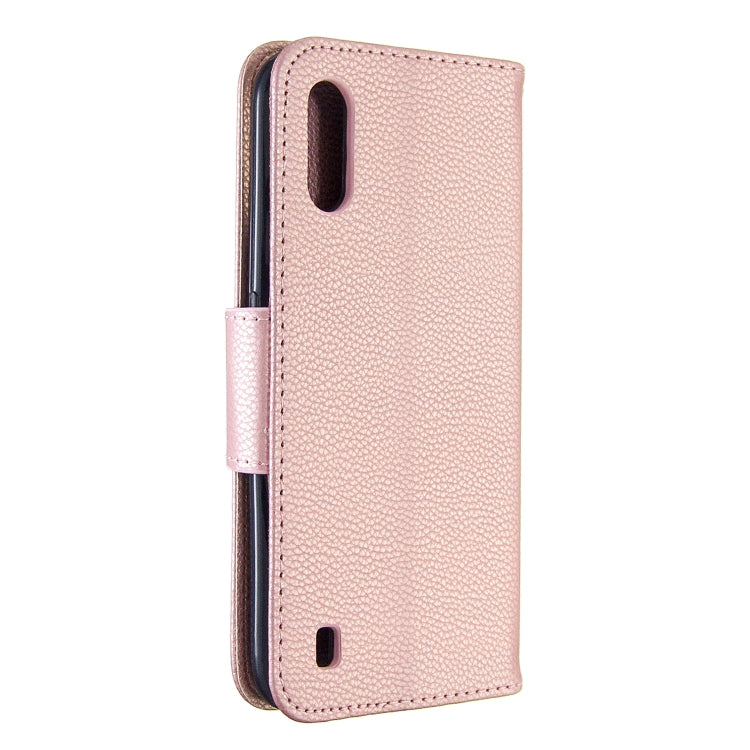 For Xiaomi Redmi K30 Litchi Texture Pure Color Horizontal Flip PU Leather Case with Holder & Card Slots & Wallet & Lanyard