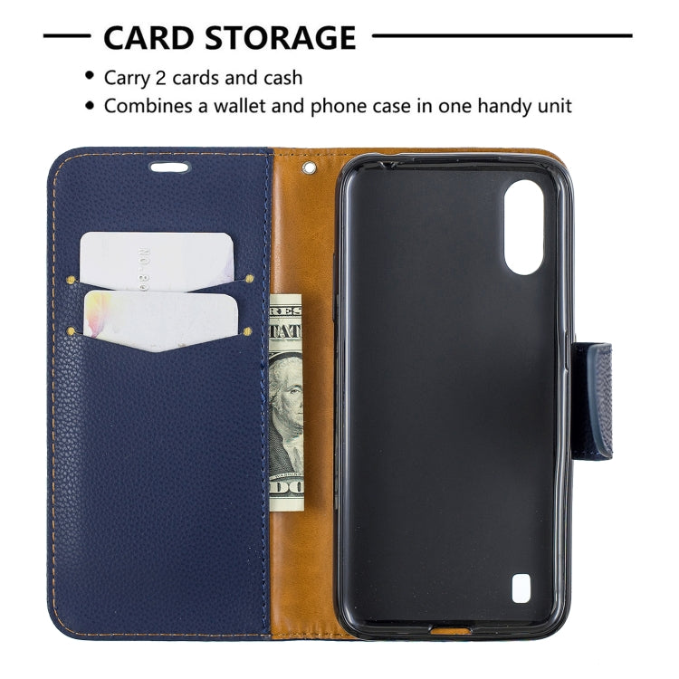 For Xiaomi Redmi K30 Litchi Texture Pure Color Horizontal Flip PU Leather Case with Holder & Card Slots & Wallet & Lanyard