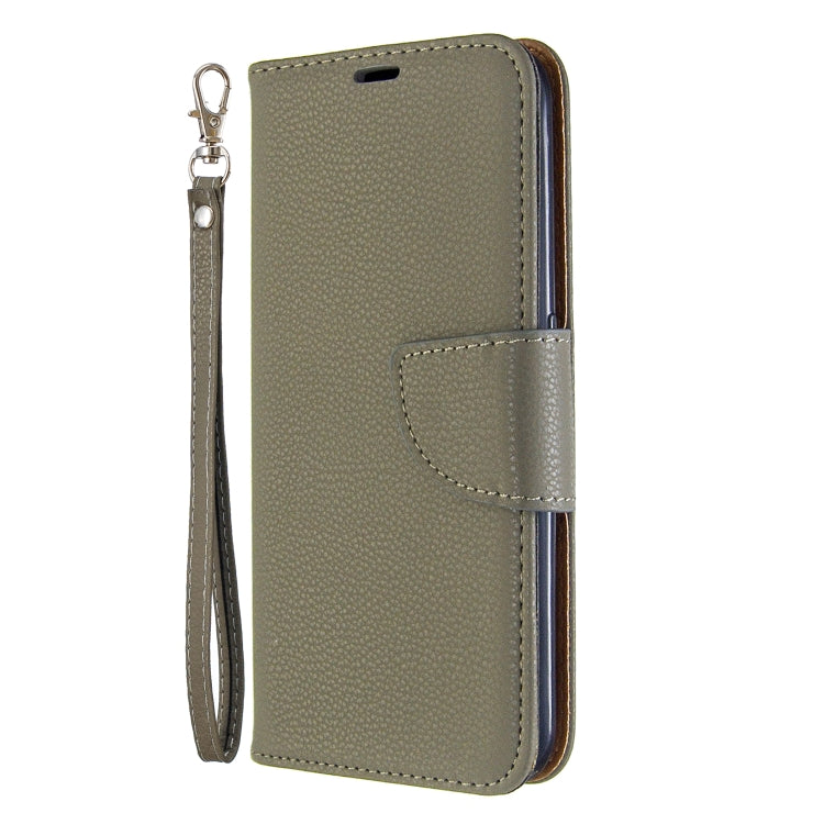 For Xiaomi Redmi K30 Litchi Texture Pure Color Horizontal Flip PU Leather Case with Holder & Card Slots & Wallet & Lanyard