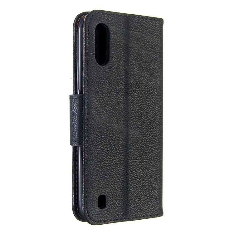 For Xiaomi Redmi K30 Litchi Texture Pure Color Horizontal Flip PU Leather Case with Holder & Card Slots & Wallet & Lanyard