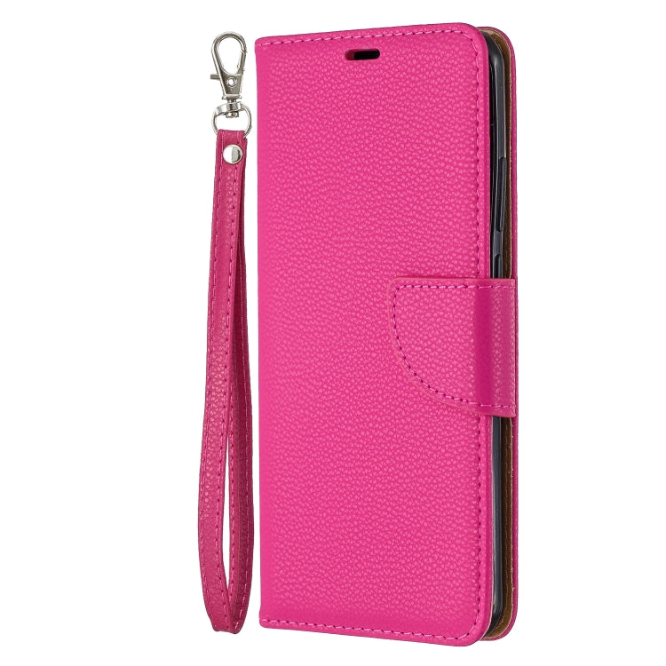 For Huawei P40 Pro Litchi Texture Pure Color Horizontal Flip PU Leather Case with Holder & Card Slots & Wallet & Lanyard