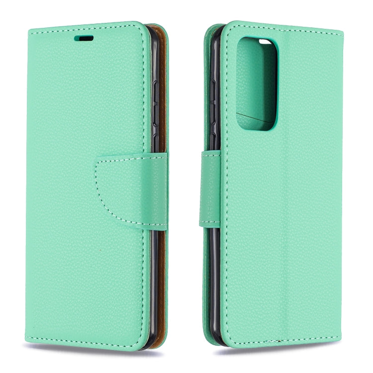 For Huawei P40 Litchi Texture Pure Color Horizontal Flip PU Leather Case with Holder & Card Slots & Wallet & Lanyard