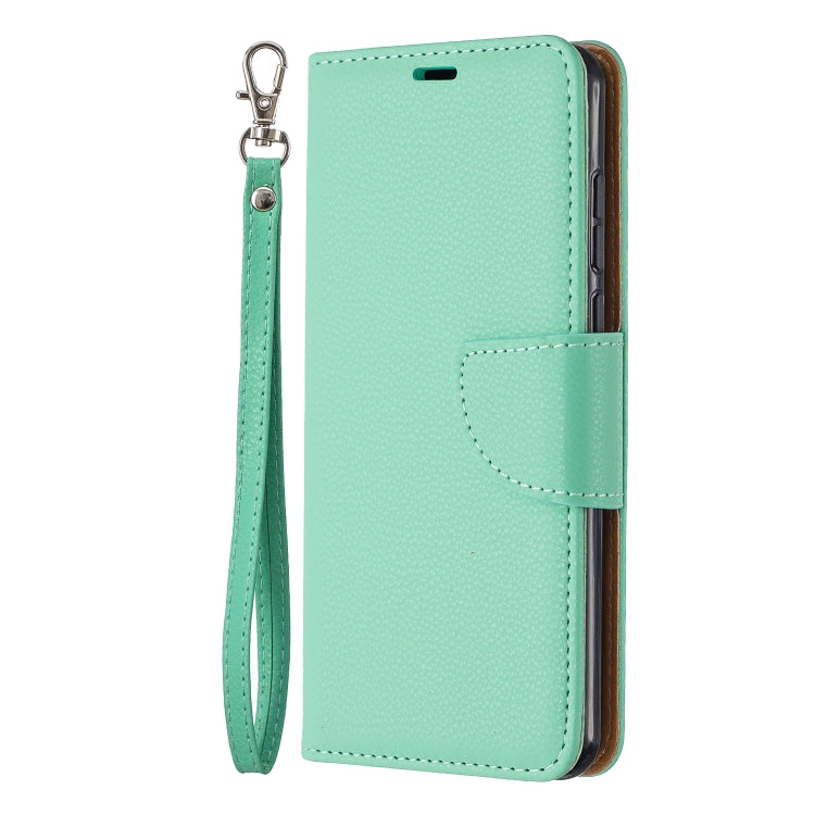 For Huawei P40 Litchi Texture Pure Color Horizontal Flip PU Leather Case with Holder & Card Slots & Wallet & Lanyard
