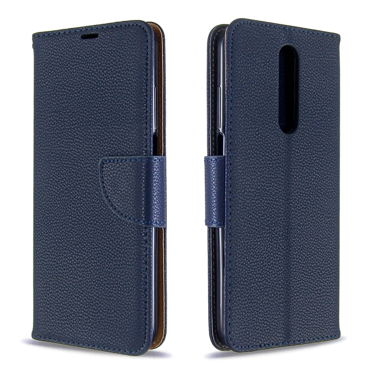 For Galaxy A01 Litchi Texture Pure Color Horizontal Flip PU Leather Case with Holder & Card Slots & Wallet & Lanyard
