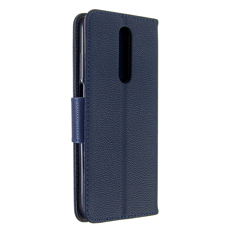 For Galaxy A01 Litchi Texture Pure Color Horizontal Flip PU Leather Case with Holder & Card Slots & Wallet & Lanyard