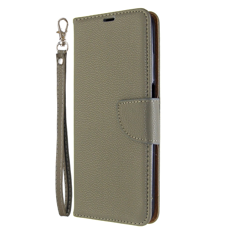 For Galaxy A01 Litchi Texture Pure Color Horizontal Flip PU Leather Case with Holder & Card Slots & Wallet & Lanyard