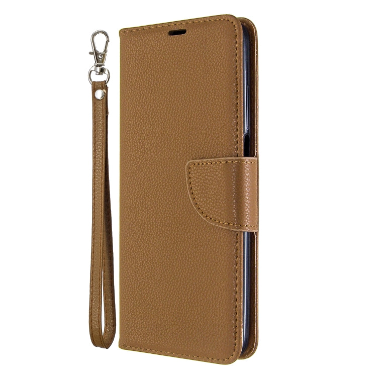 For Galaxy A01 Litchi Texture Pure Color Horizontal Flip PU Leather Case with Holder & Card Slots & Wallet & Lanyard