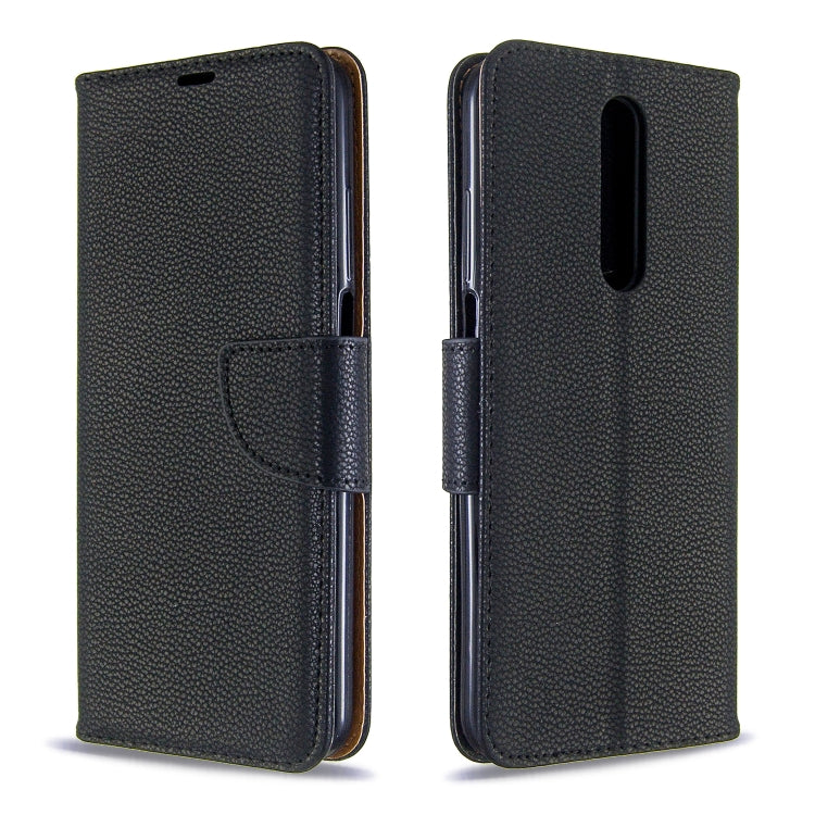 For Galaxy A01 Litchi Texture Pure Color Horizontal Flip PU Leather Case with Holder & Card Slots & Wallet & Lanyard