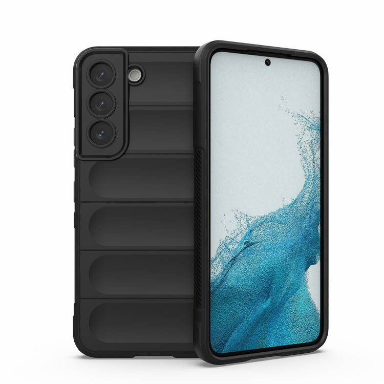 For Samsung Galaxy M23 5G Magic Shield TPU + Flannel Phone Case