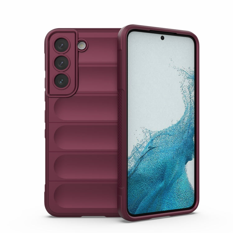For Samsung Galaxy M23 5G Magic Shield TPU + Flannel Phone Case