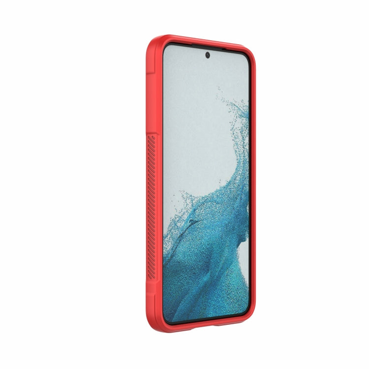 For Samsung Galaxy M23 5G Magic Shield TPU + Flannel Phone Case