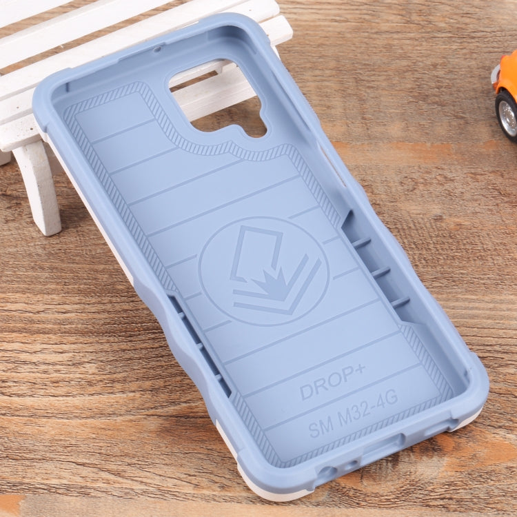 For Samsung Galaxy M32 / M22 / M21 Ring Holder Non-slip Armor Phone Case
