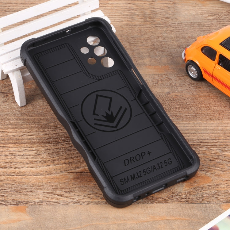 For Samsung Galaxy M32 5G Ring Holder Non-slip Armor Phone Case
