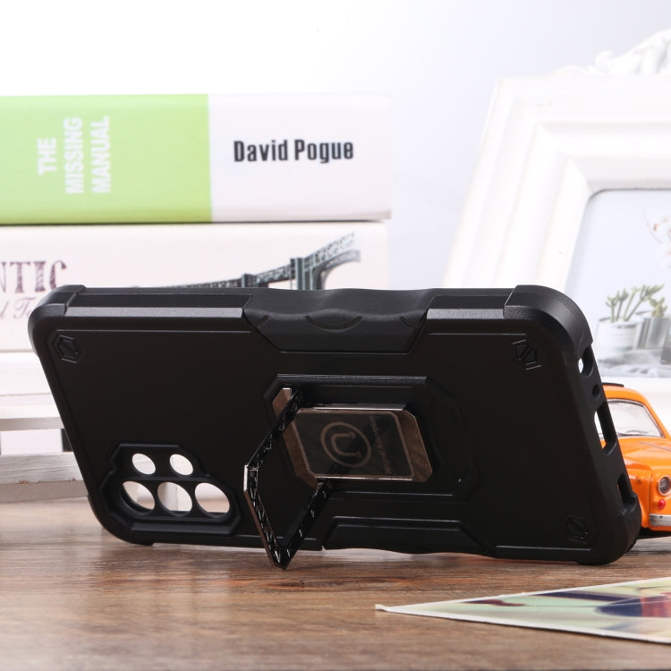 For Samsung Galaxy M32 5G Ring Holder Non-slip Armor Phone Case