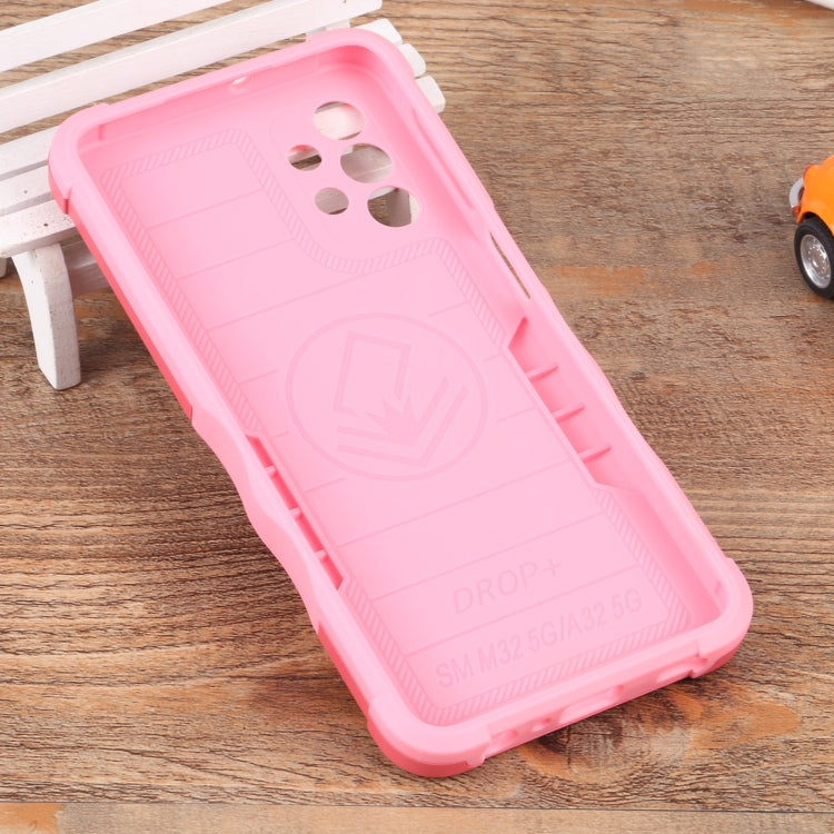 For Samsung Galaxy M32 5G Ring Holder Non-slip Armor Phone Case