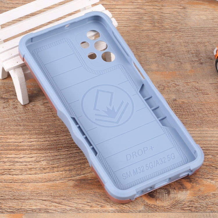 For Samsung Galaxy M32 5G Ring Holder Non-slip Armor Phone Case