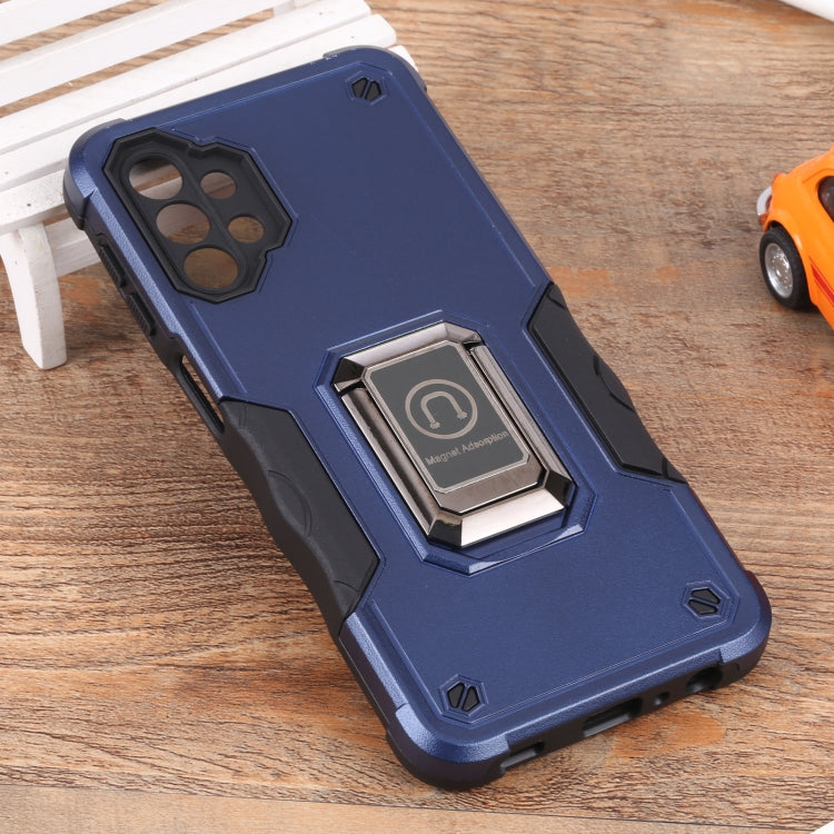 For Samsung Galaxy M32 5G Ring Holder Non-slip Armor Phone Case