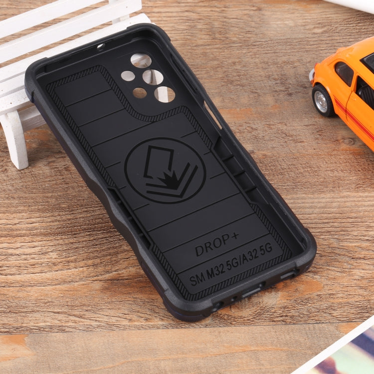 For Samsung Galaxy M32 5G Ring Holder Non-slip Armor Phone Case