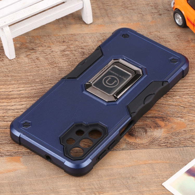 For Samsung Galaxy M32 5G Ring Holder Non-slip Armor Phone Case