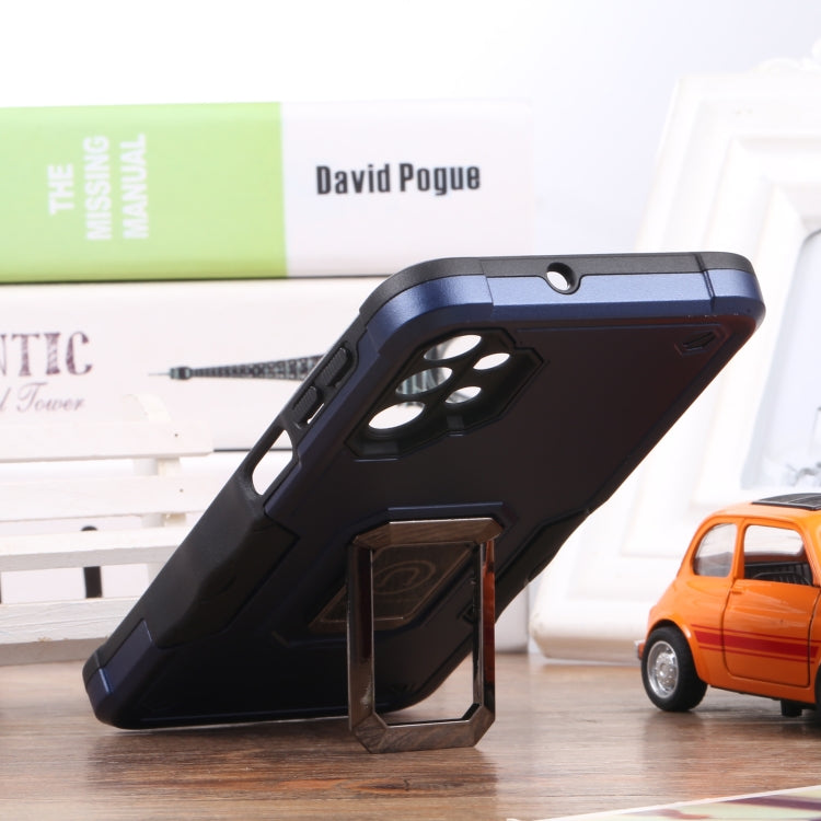 For Samsung Galaxy M32 5G Ring Holder Non-slip Armor Phone Case
