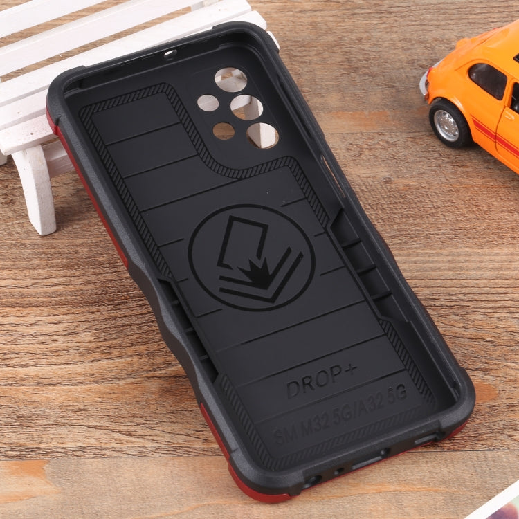 For Samsung Galaxy M32 5G Ring Holder Non-slip Armor Phone Case
