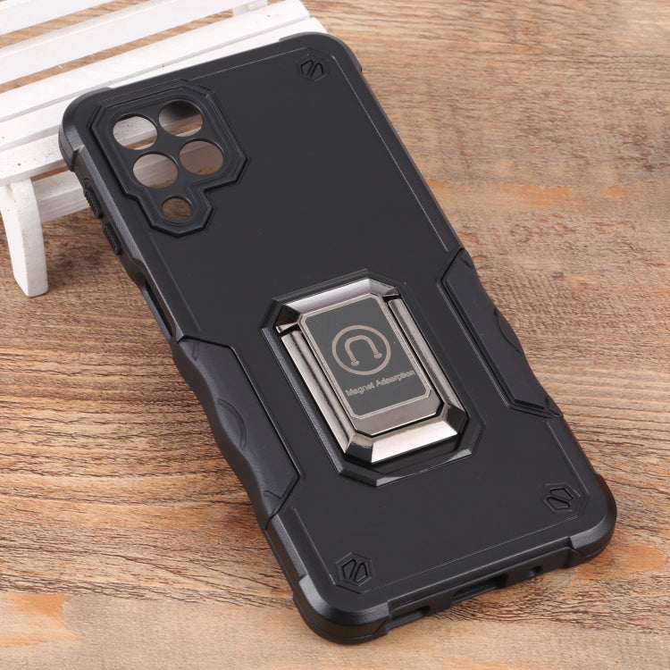For Samsung Galaxy M53 5G Ring Holder Non-slip Armor Phone Case