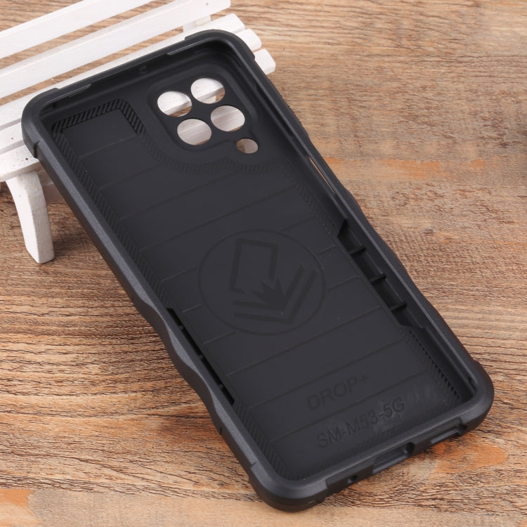 For Samsung Galaxy M53 5G Ring Holder Non-slip Armor Phone Case