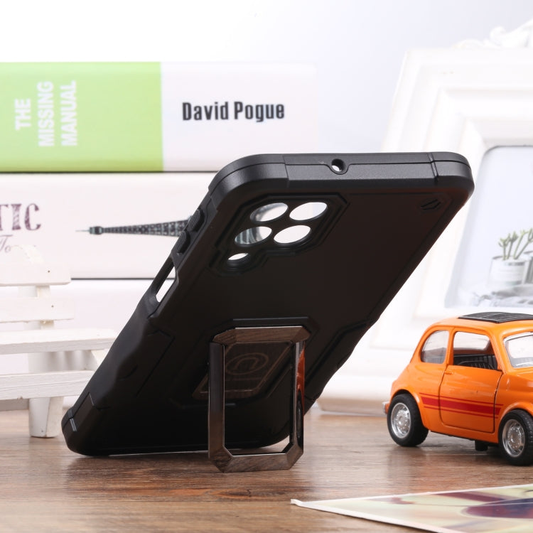 For Samsung Galaxy M53 5G Ring Holder Non-slip Armor Phone Case