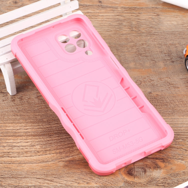 For Samsung Galaxy M53 5G Ring Holder Non-slip Armor Phone Case