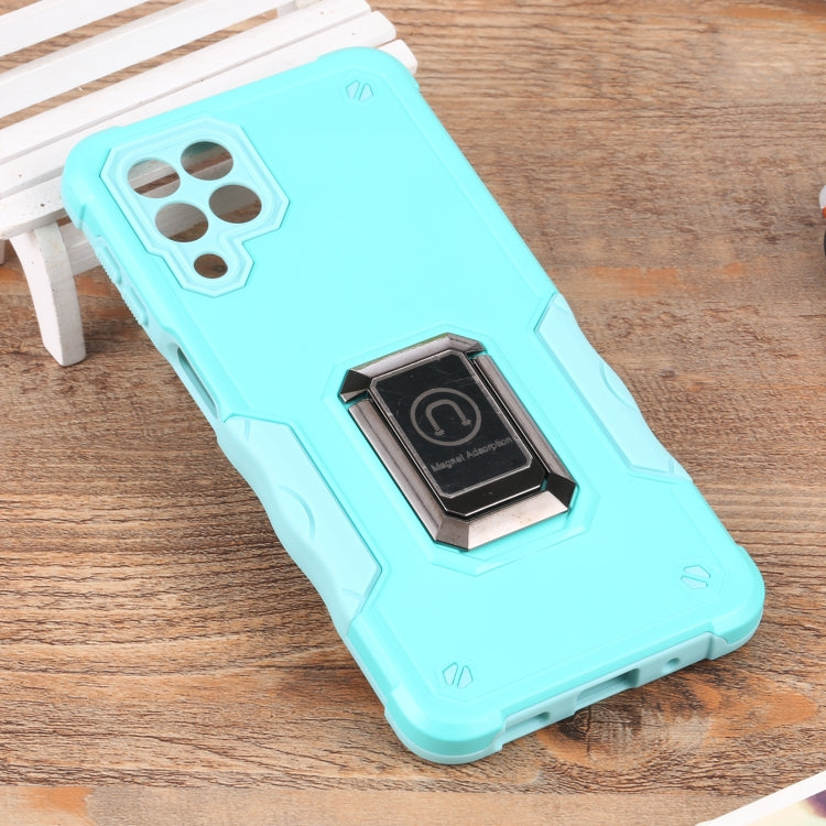 For Samsung Galaxy M53 5G Ring Holder Non-slip Armor Phone Case